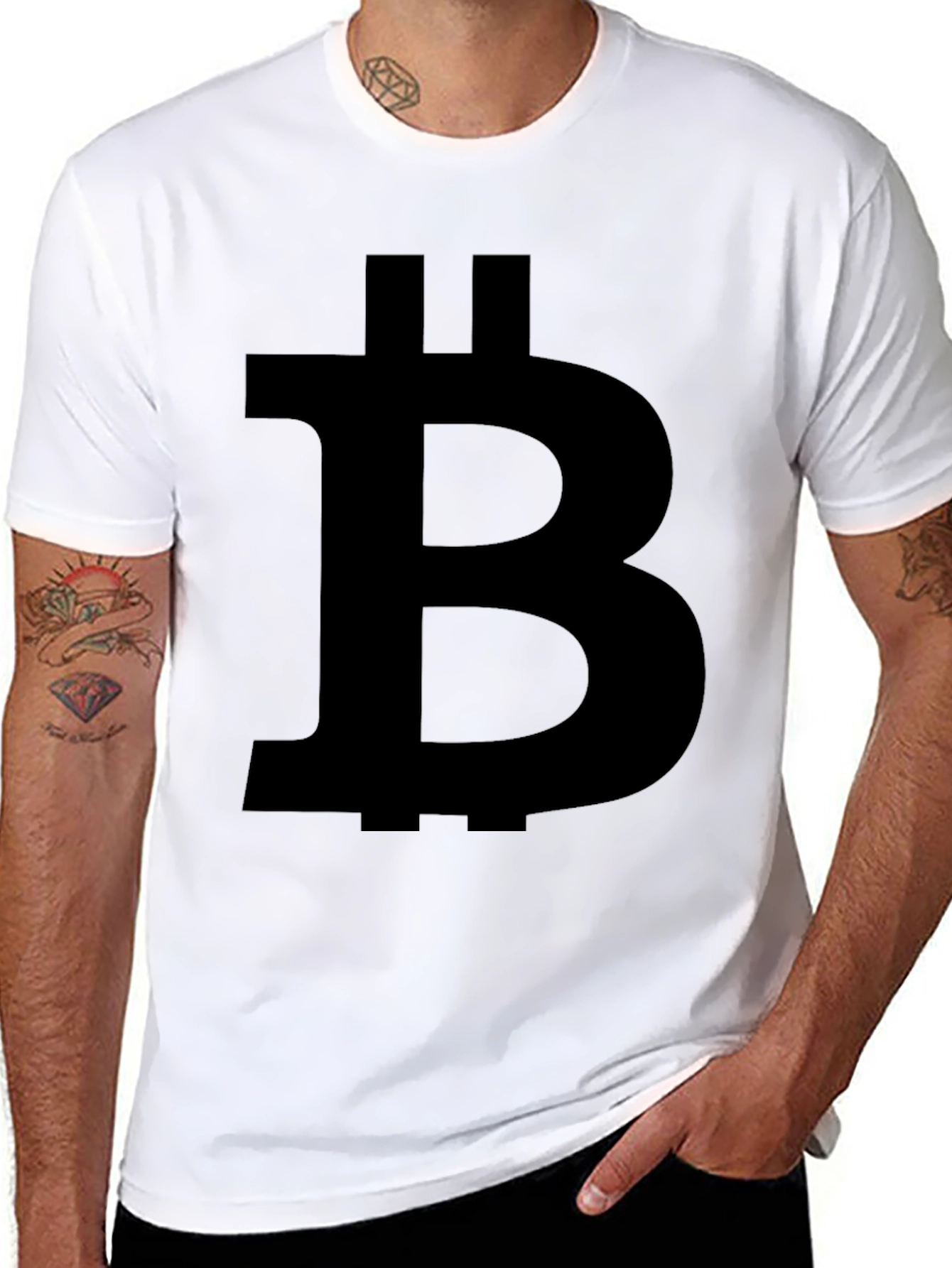 Bitcoin Logo T-Shirt - Crypto Currency Tee