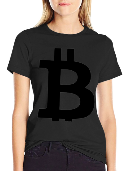 Bitcoin Logo T-Shirt - Crypto Currency Tee