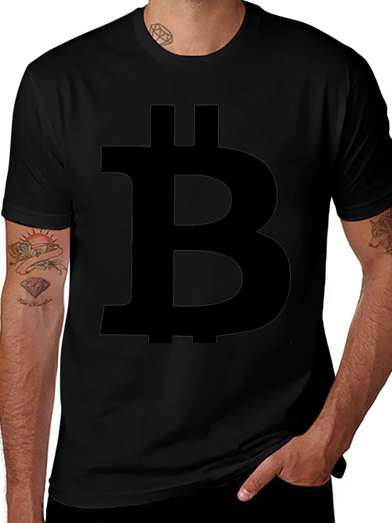 Bitcoin Logo T-Shirt - Crypto Currency Tee