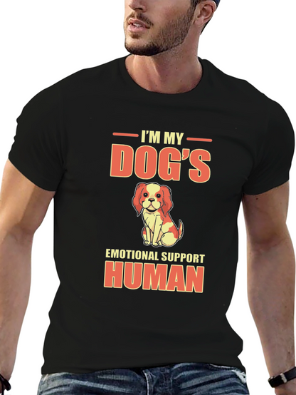 Dogs Emotional Support Human T-Shirt