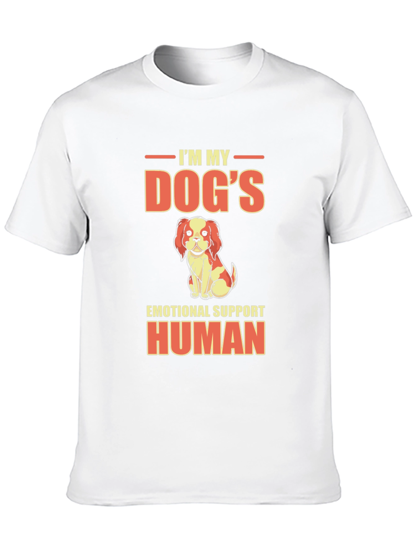 Dogs Emotional Support Human T-Shirt
