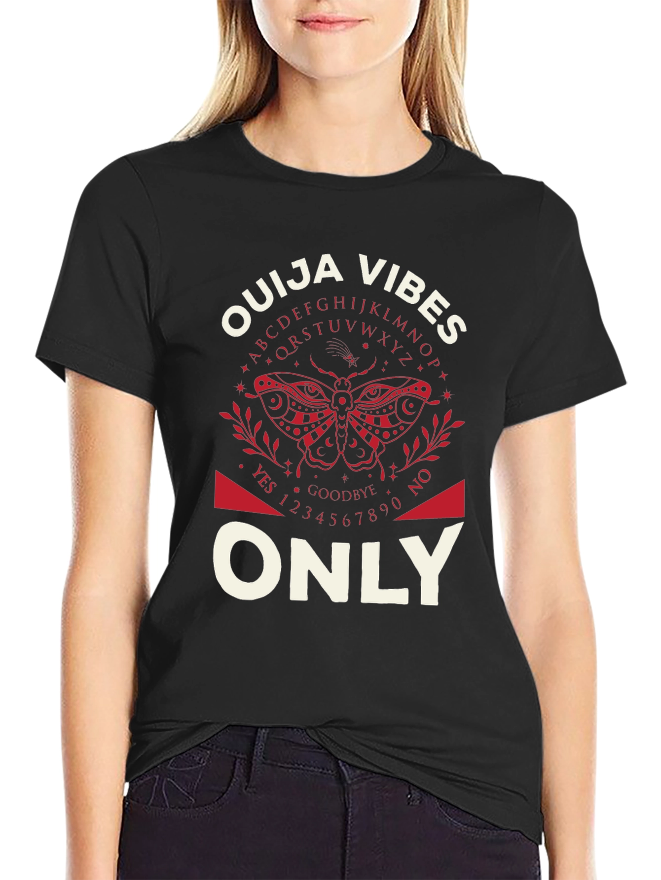 Ouija Vibes Only Graphic Tee