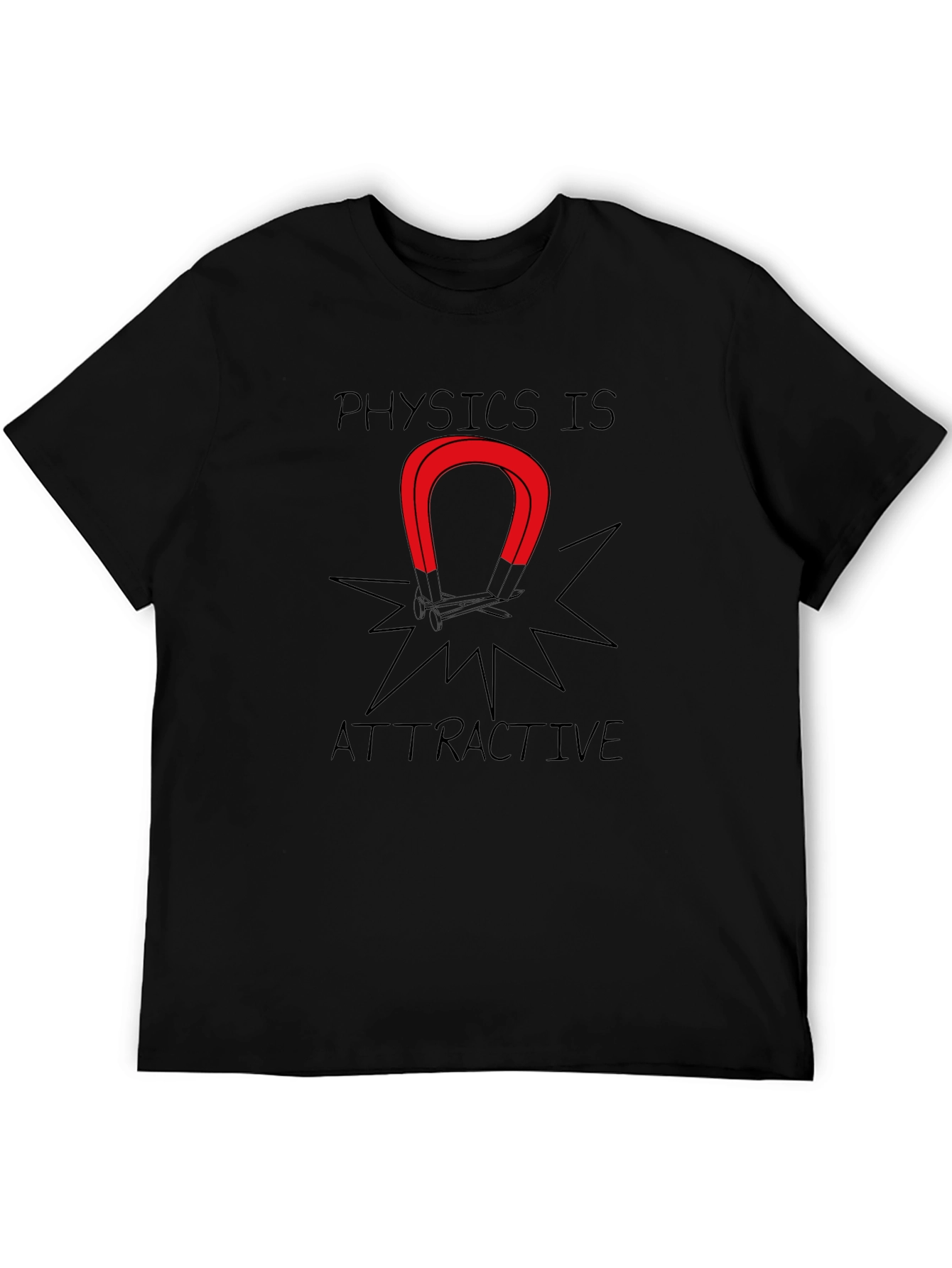Physics is Attractive Graphic Tee