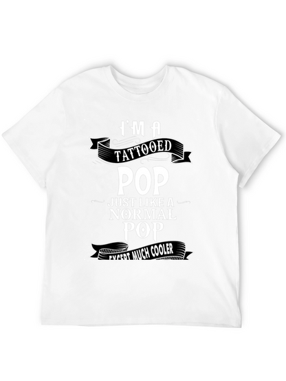 Tattooed Pop Graphic T-Shirt - Cool Fathers Day Gift