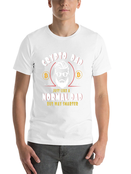 Crypto Dad T-Shirt - Bitcoin Themed Tee