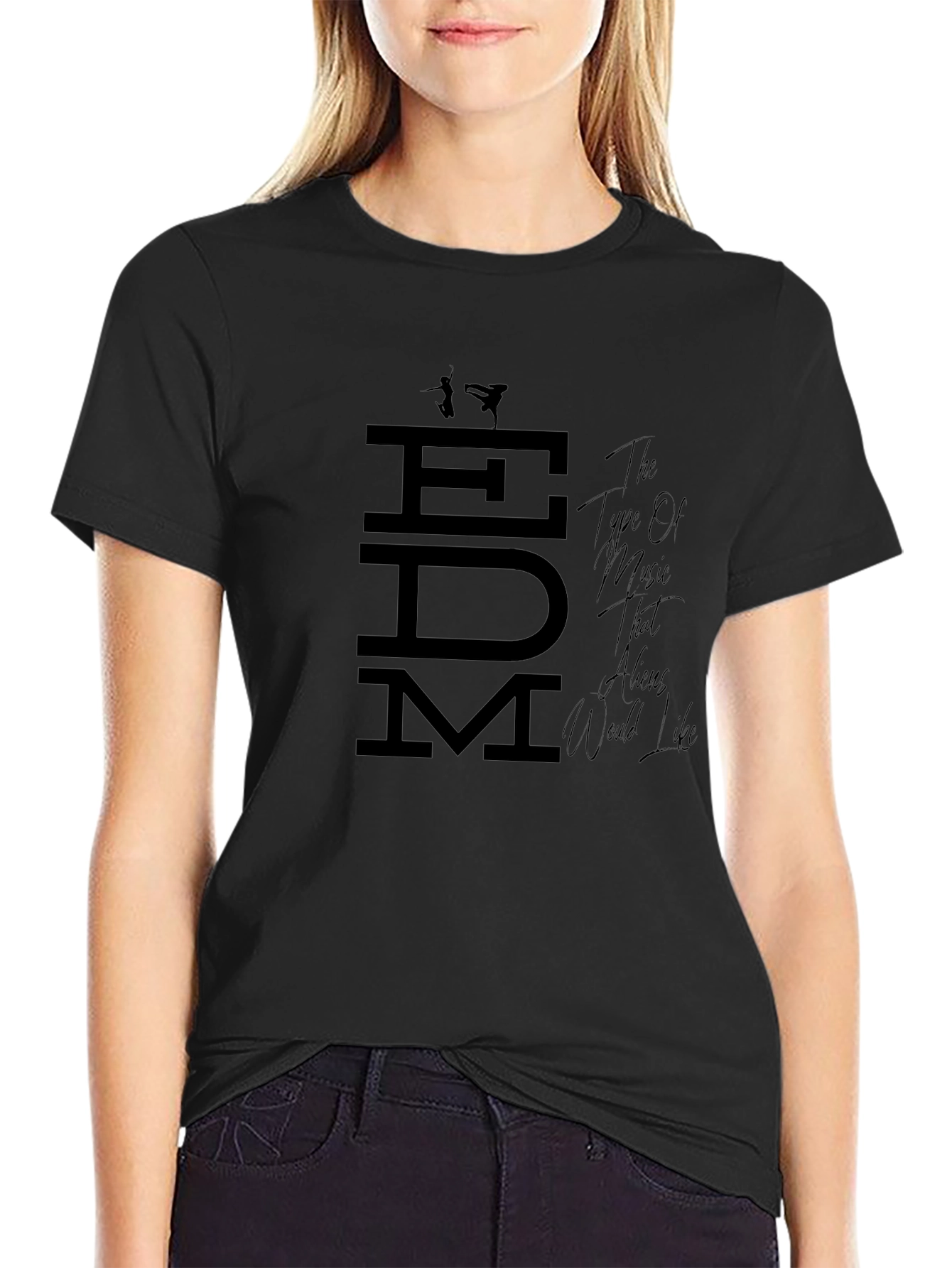 EDM Alien Music T-Shirt - Trendy Graphic Tee