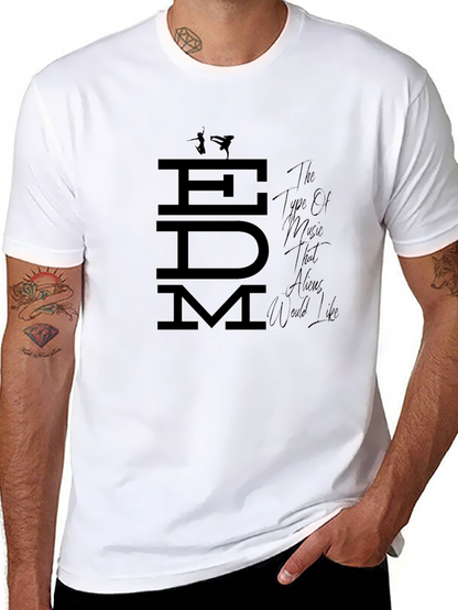EDM Alien Music T-Shirt - Trendy Graphic Tee