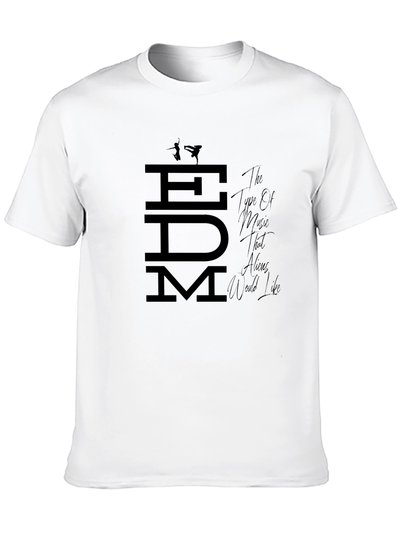 EDM Alien Music T-Shirt - Trendy Graphic Tee