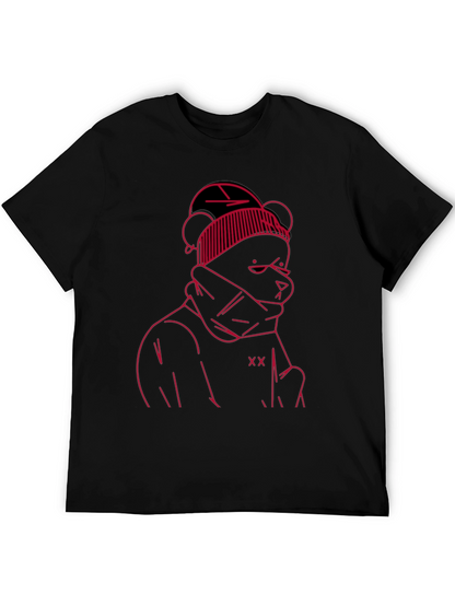 Graphic Bear Tee - Cool Streetwear Style