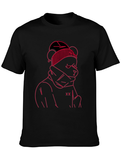 Graphic Bear Tee - Cool Streetwear Style