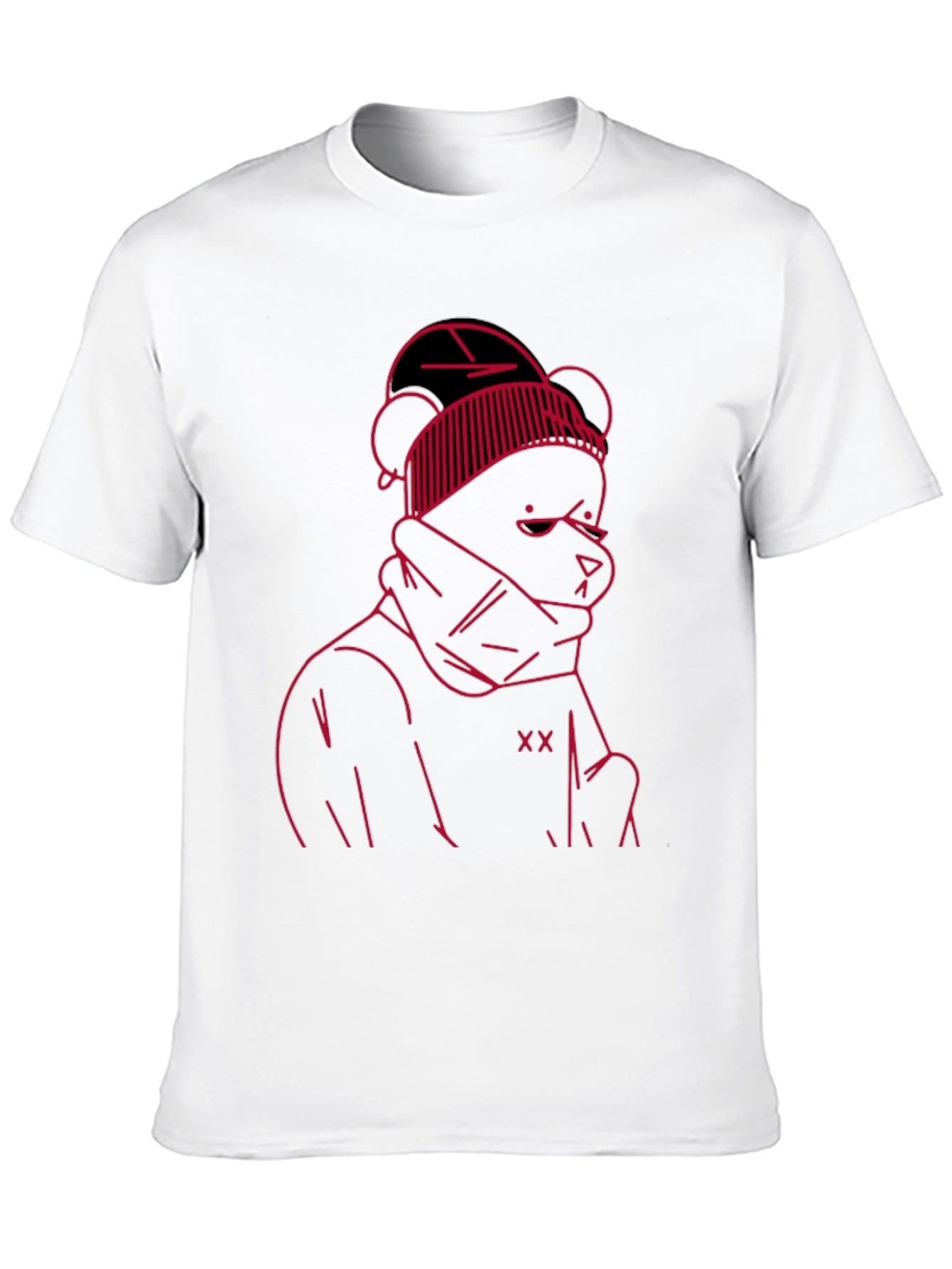Graphic Bear Tee - Cool Streetwear Style
