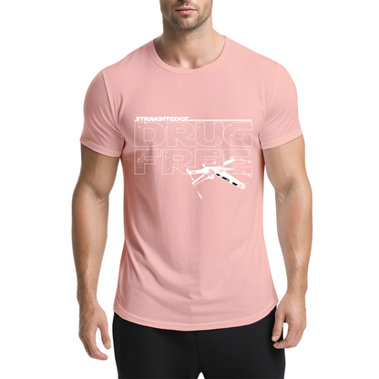 Straight Edge X-Wing Star Wars Fan Graphic T-Shirt