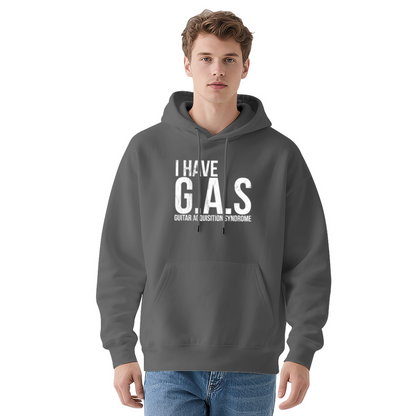 I Have GAS Guitar Lover Graphic Men Hoodie, Relaxed All-Day Comfort
