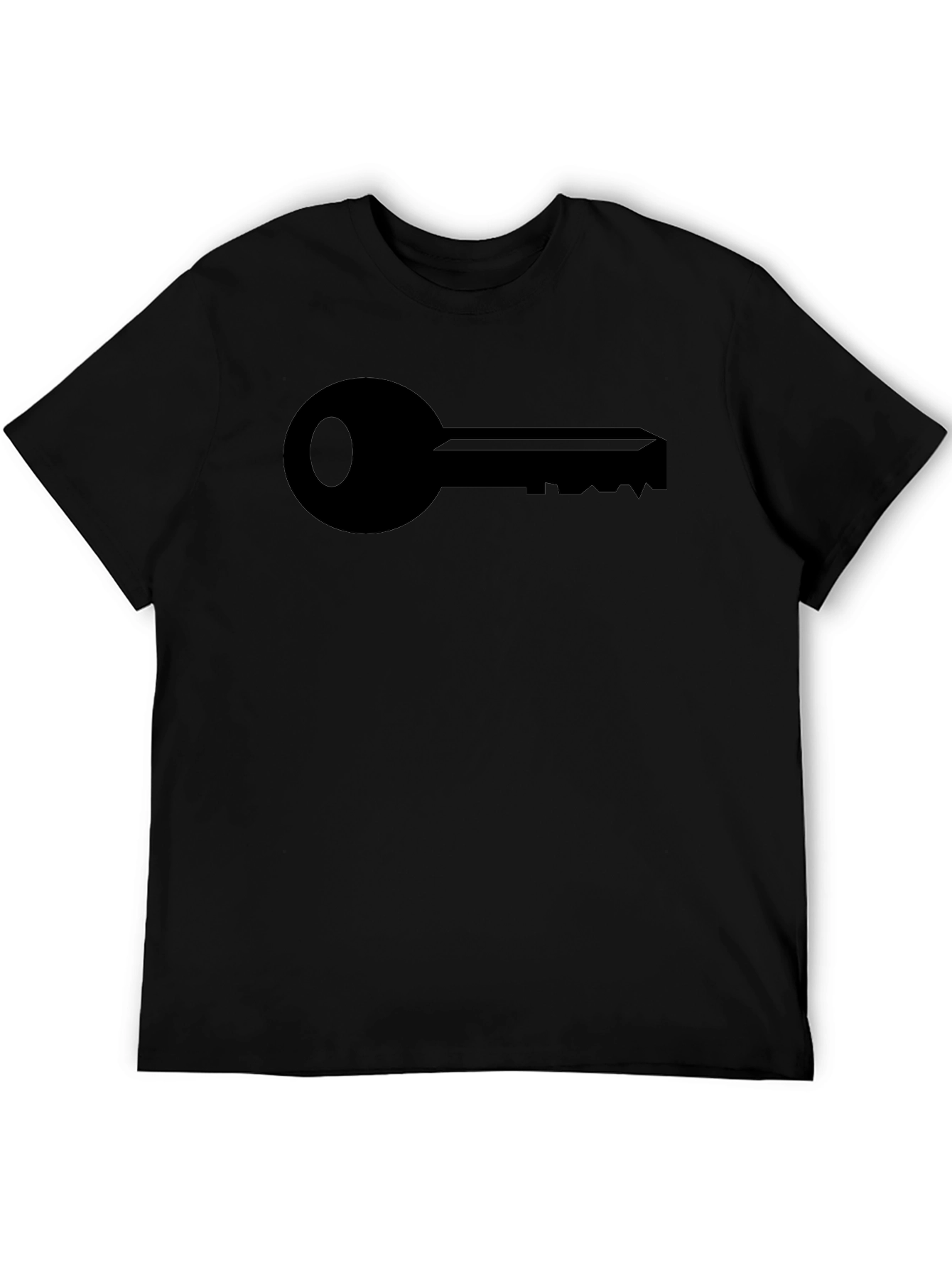 Key Graphic Black T-Shirt - Classic Design