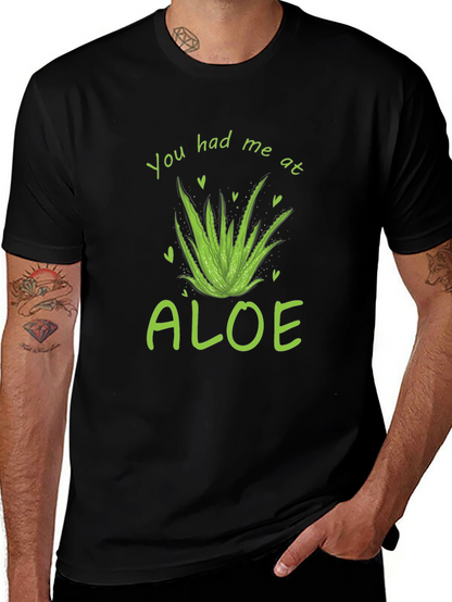 You Had Me At Aloe T-Shirt - Black