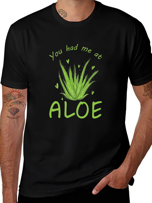 You Had Me At Aloe T-Shirt - Black