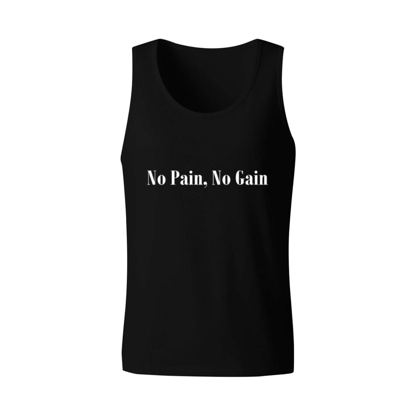 No Pain No Gain Gym Motivational Sleeveless Tank