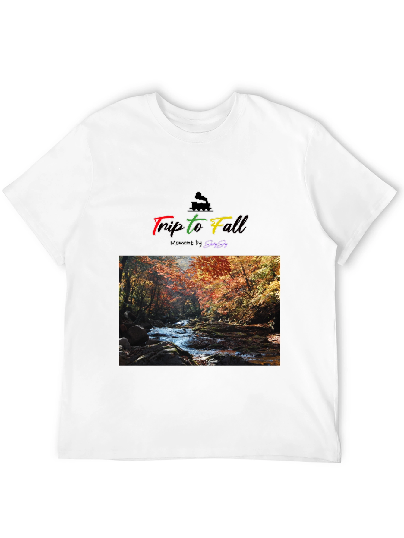 Trip to Fall T-Shirt - Nature Stream Design