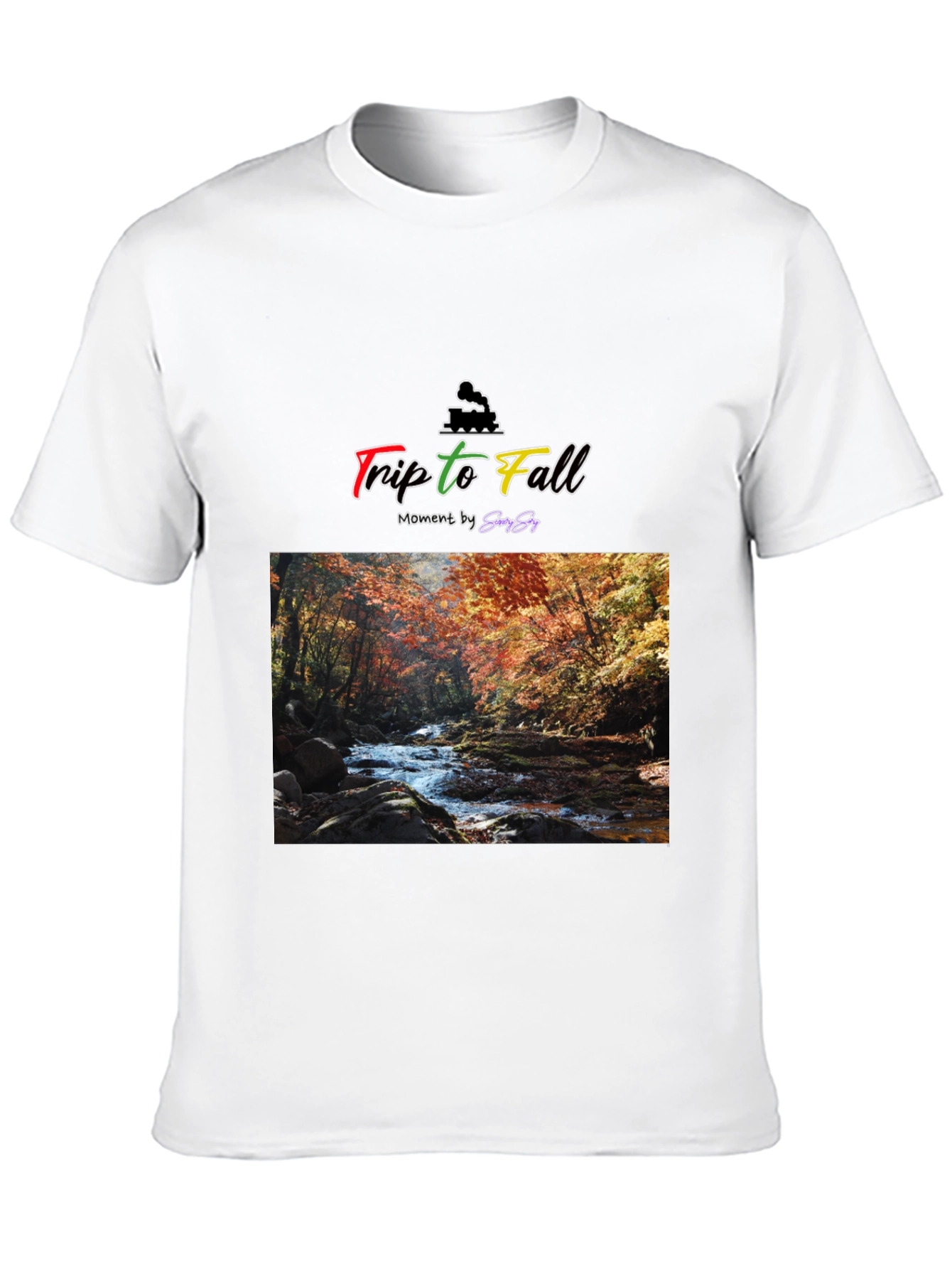 Trip to Fall T-Shirt - Nature Stream Design