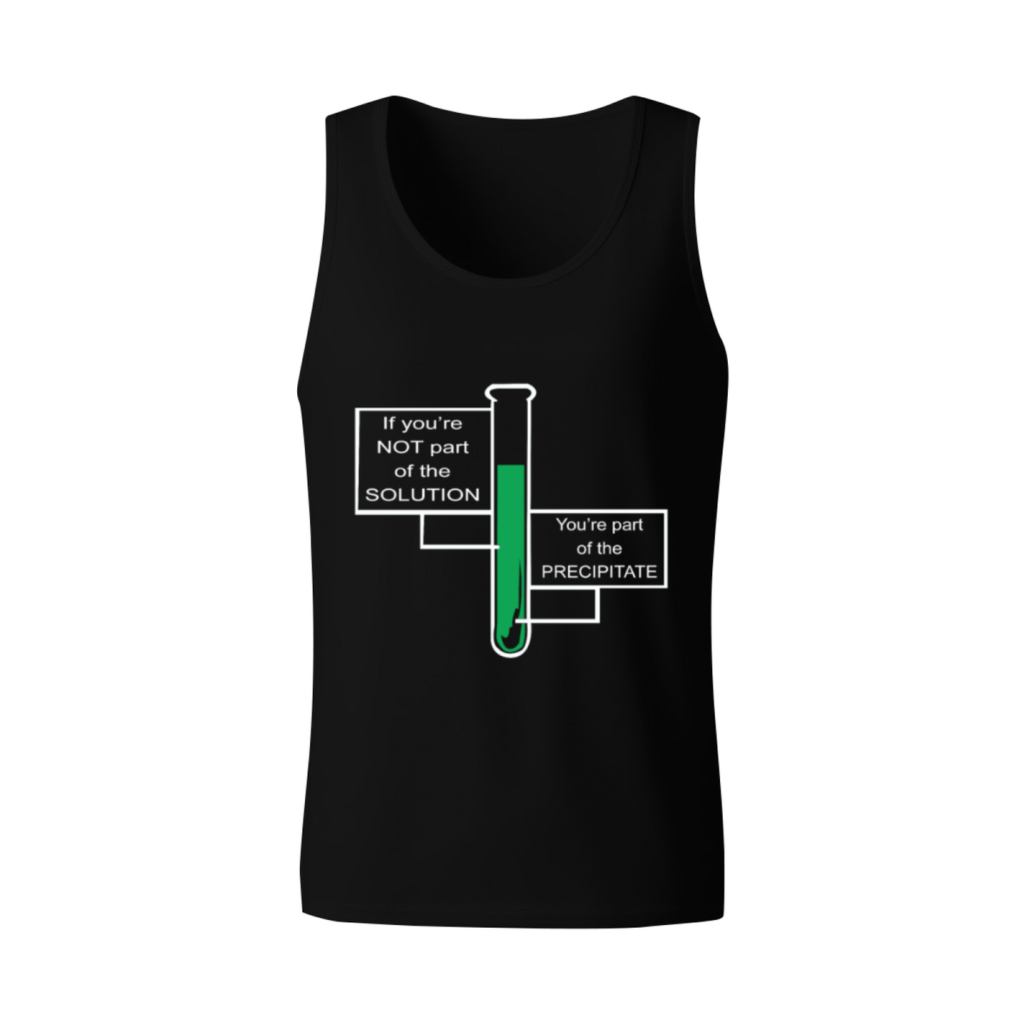 Chemistry Pun Solution Precipitate Science Teacher Vest