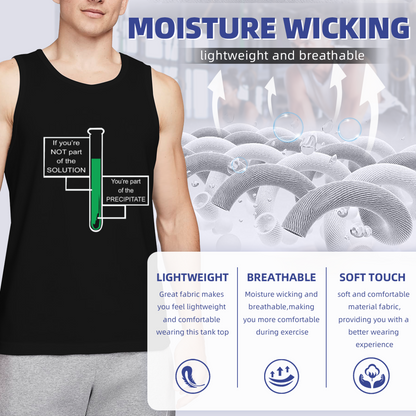 Chemistry Pun Solution Precipitate Science Teacher Vest