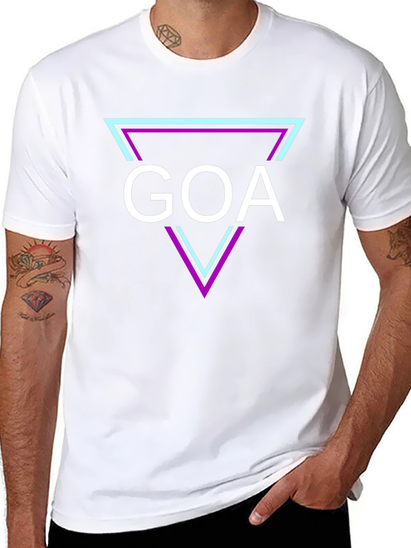 Goa Retro Triangle T-Shirt