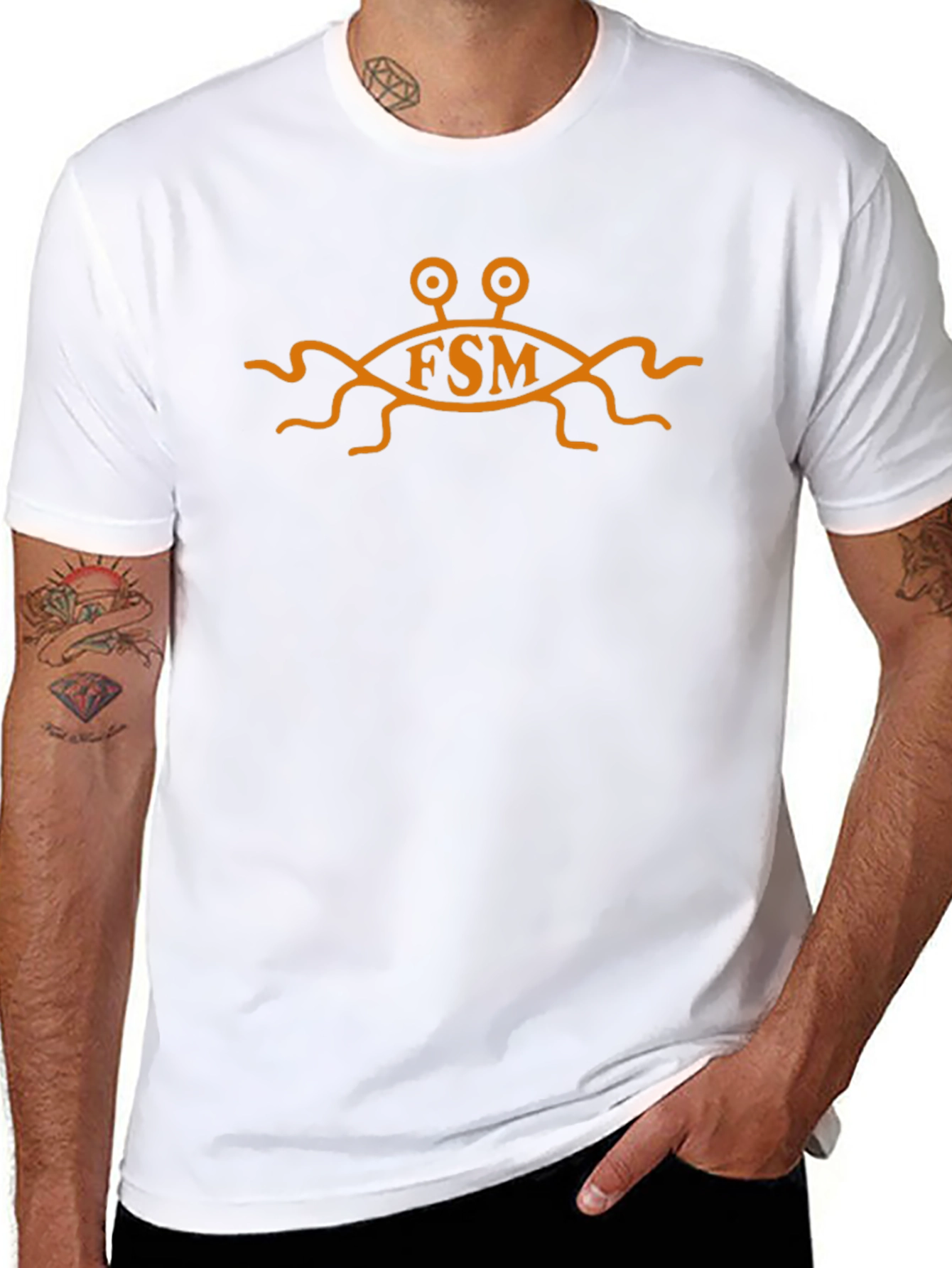 Flying Spaghetti Monster T-Shirt - FSM Graphic Tee