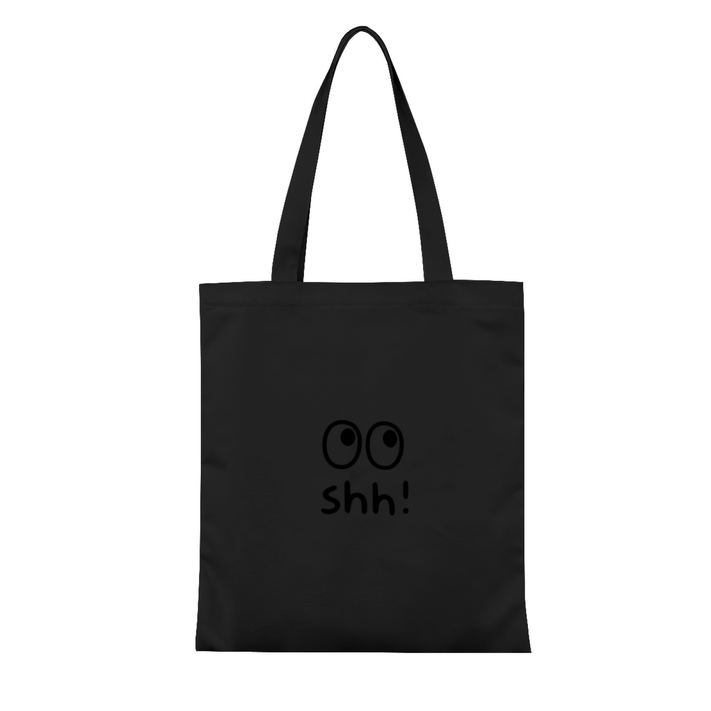 Black Cat Floral Book Canvas Tote | Literary Cat Girl Daily Commute Handbag