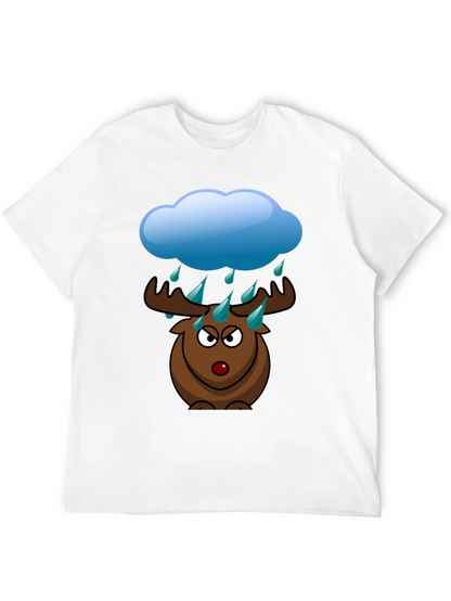 Moose in the Rain Graphic Tee