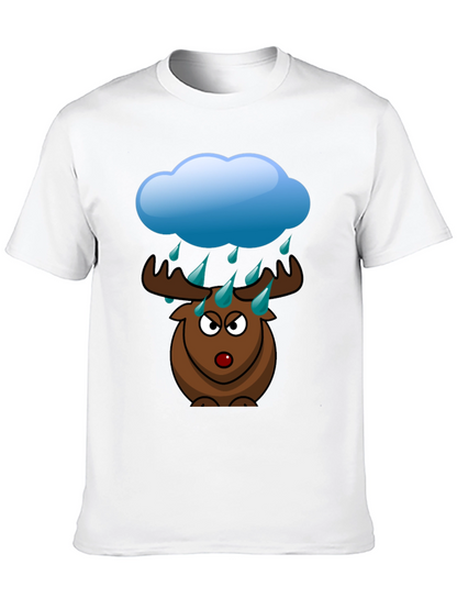 Moose in the Rain Graphic Tee