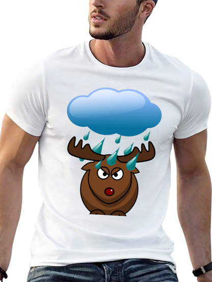 Moose in the Rain Graphic Tee