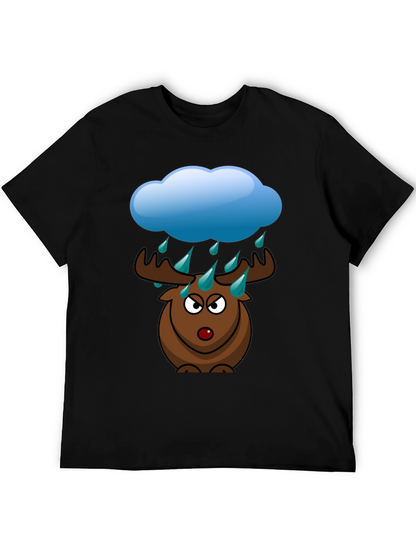 Moose in the Rain Graphic Tee