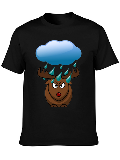 Moose in the Rain Graphic Tee