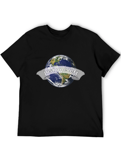 Just One Left Earth Graphic T-Shirt