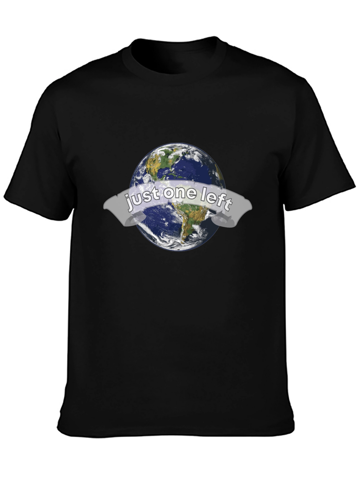 Just One Left Earth Graphic T-Shirt