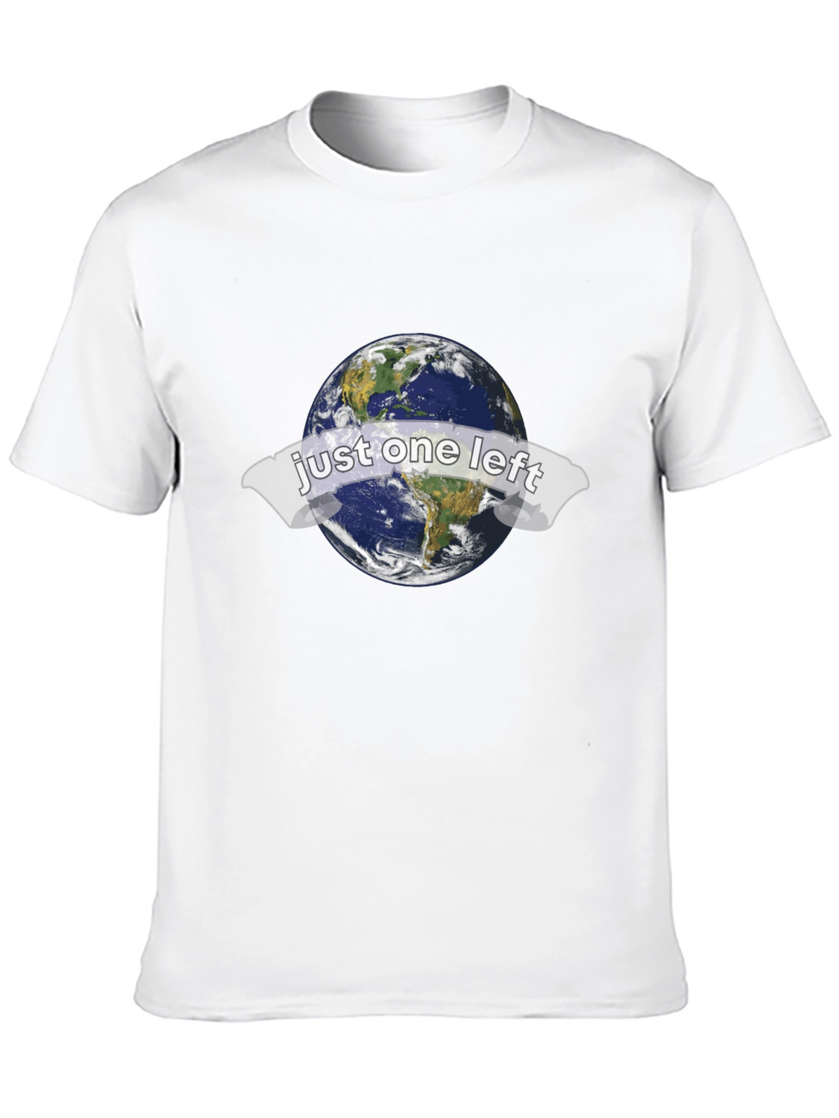 Just One Left Earth Graphic T-Shirt