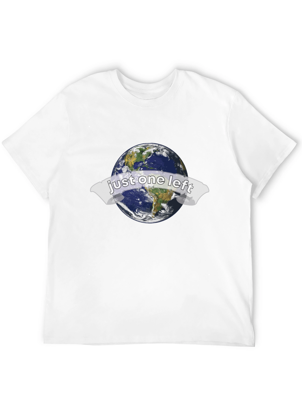 Just One Left Earth Graphic T-Shirt