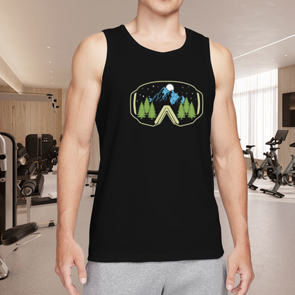 Mountain Ski Goggle Winter Outdoor Sports Tank Top