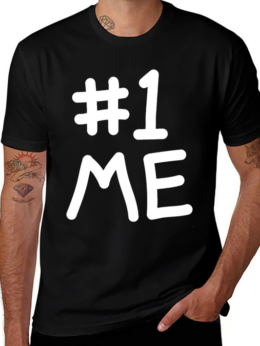 #1 ME Graphic Tee - Stylish & Comfortable Cotton T-Shirt