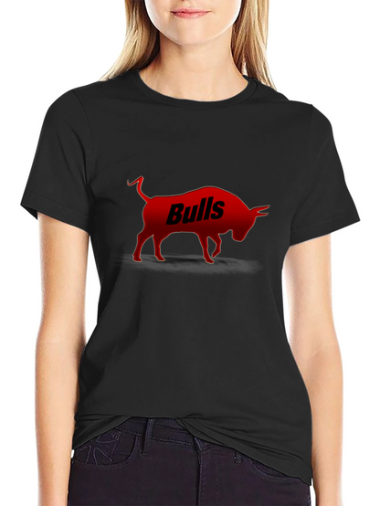 Bulls Graphic Tee - Stylish Cotton Shirt