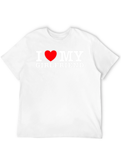 I Heart My Girlfriend T-Shirt - Black