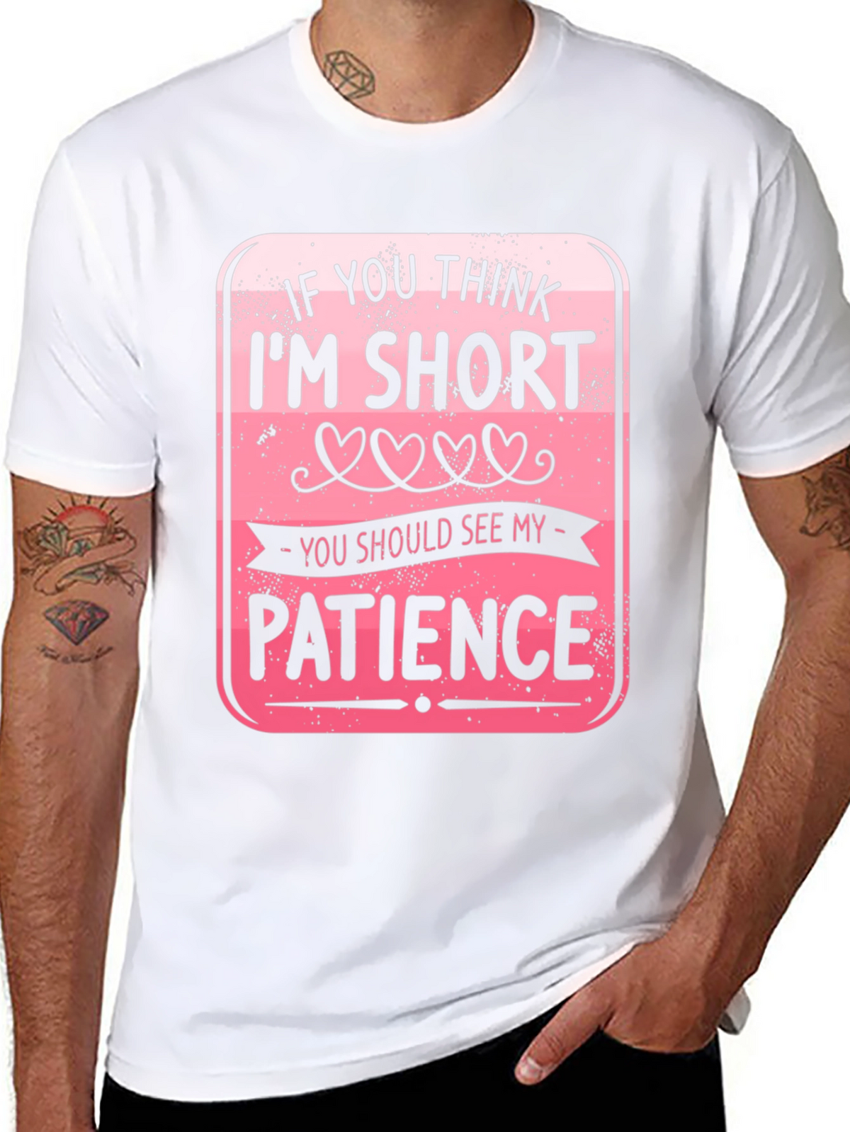 Funny Short Patience T-Shirt