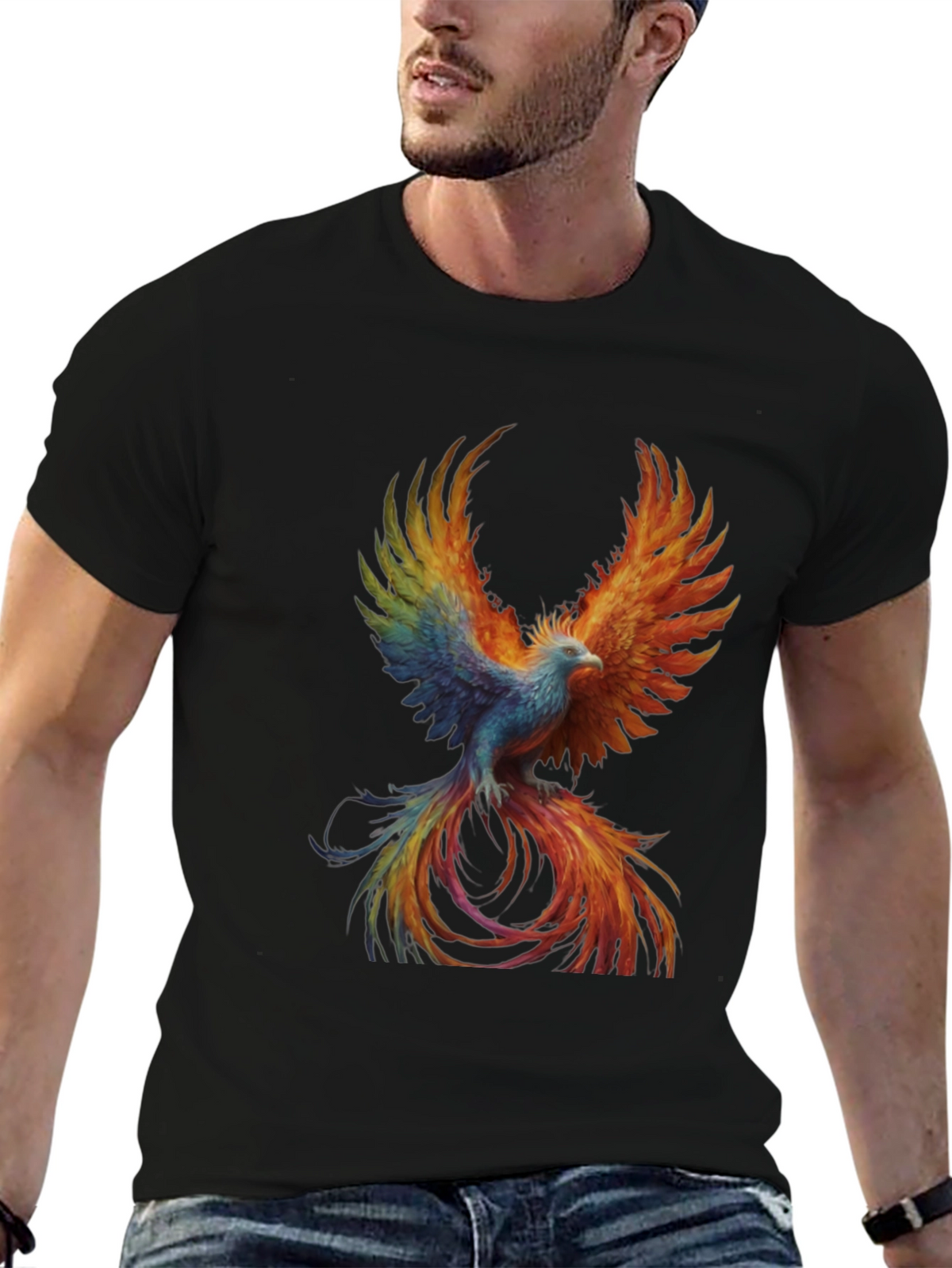 Phoenix Graphic T-Shirt - Bold & Stylish