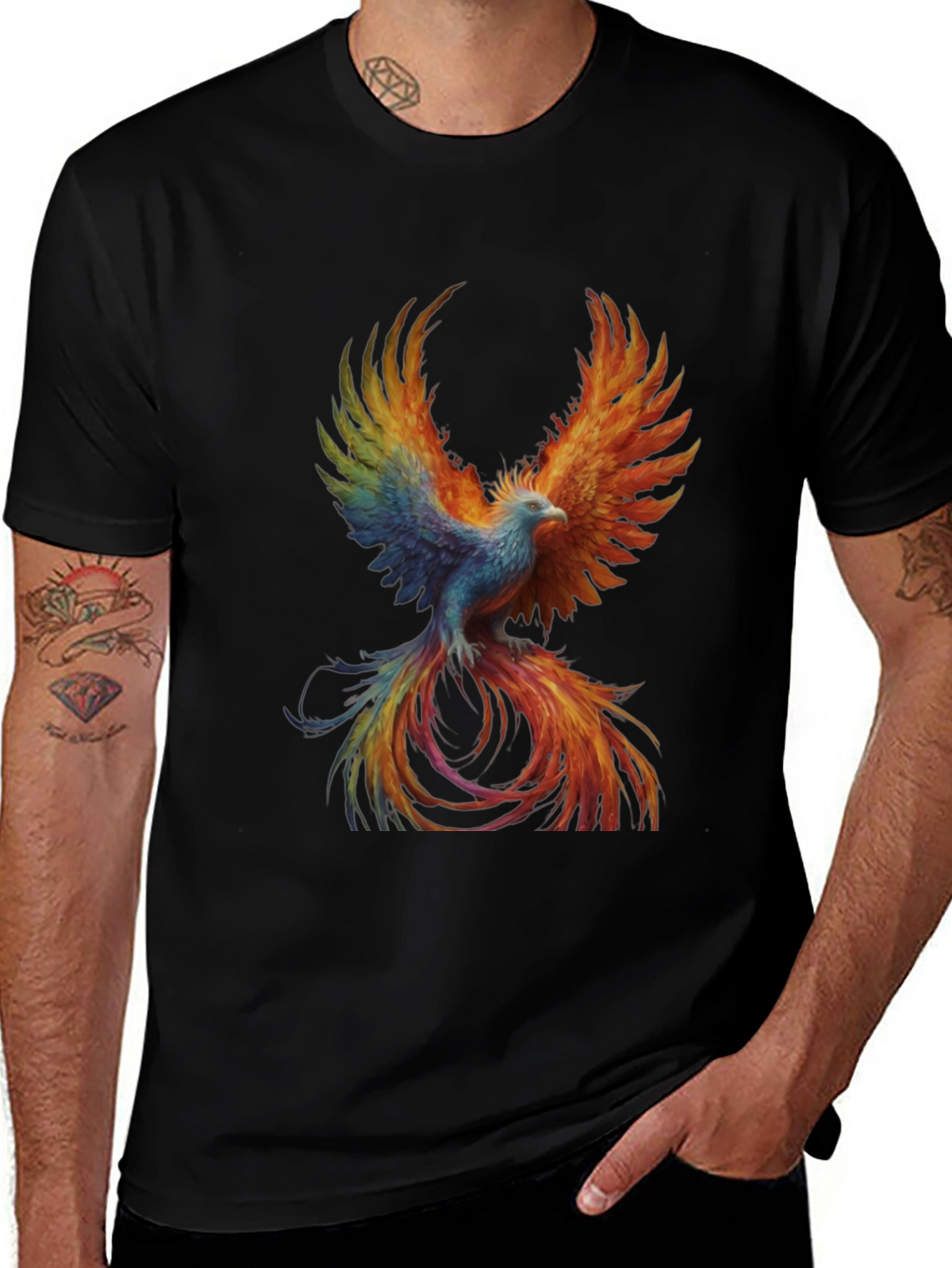 Phoenix Graphic T-Shirt - Bold & Stylish