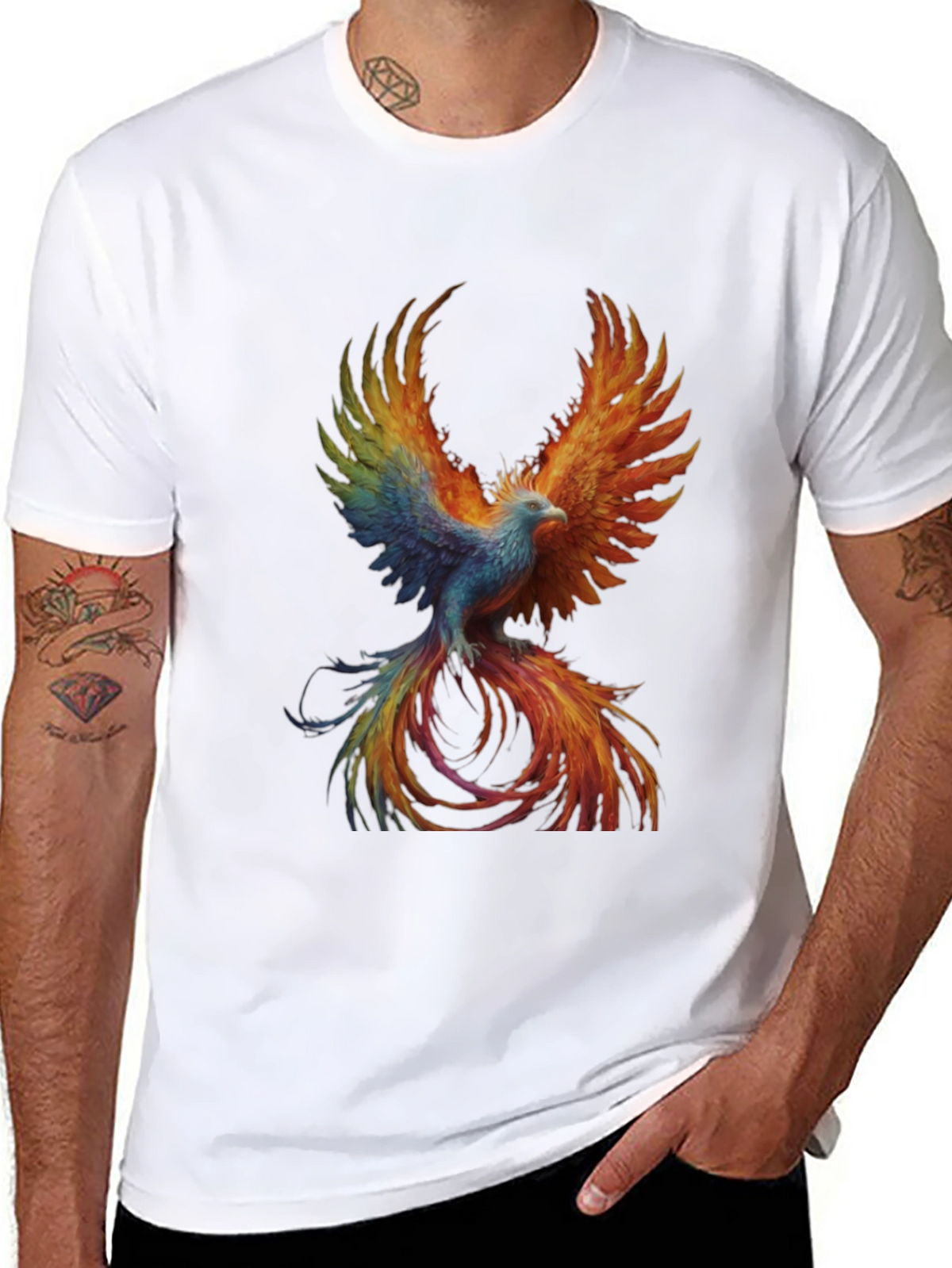 Phoenix Graphic T-Shirt - Bold & Stylish