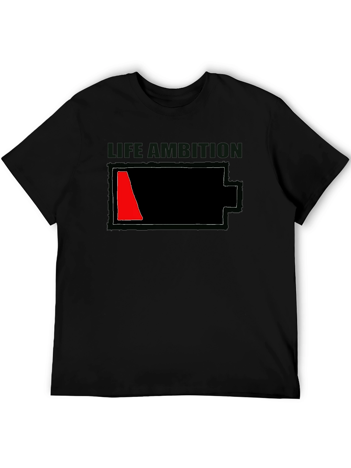 Low Ambition Battery Graphic T-Shirt
