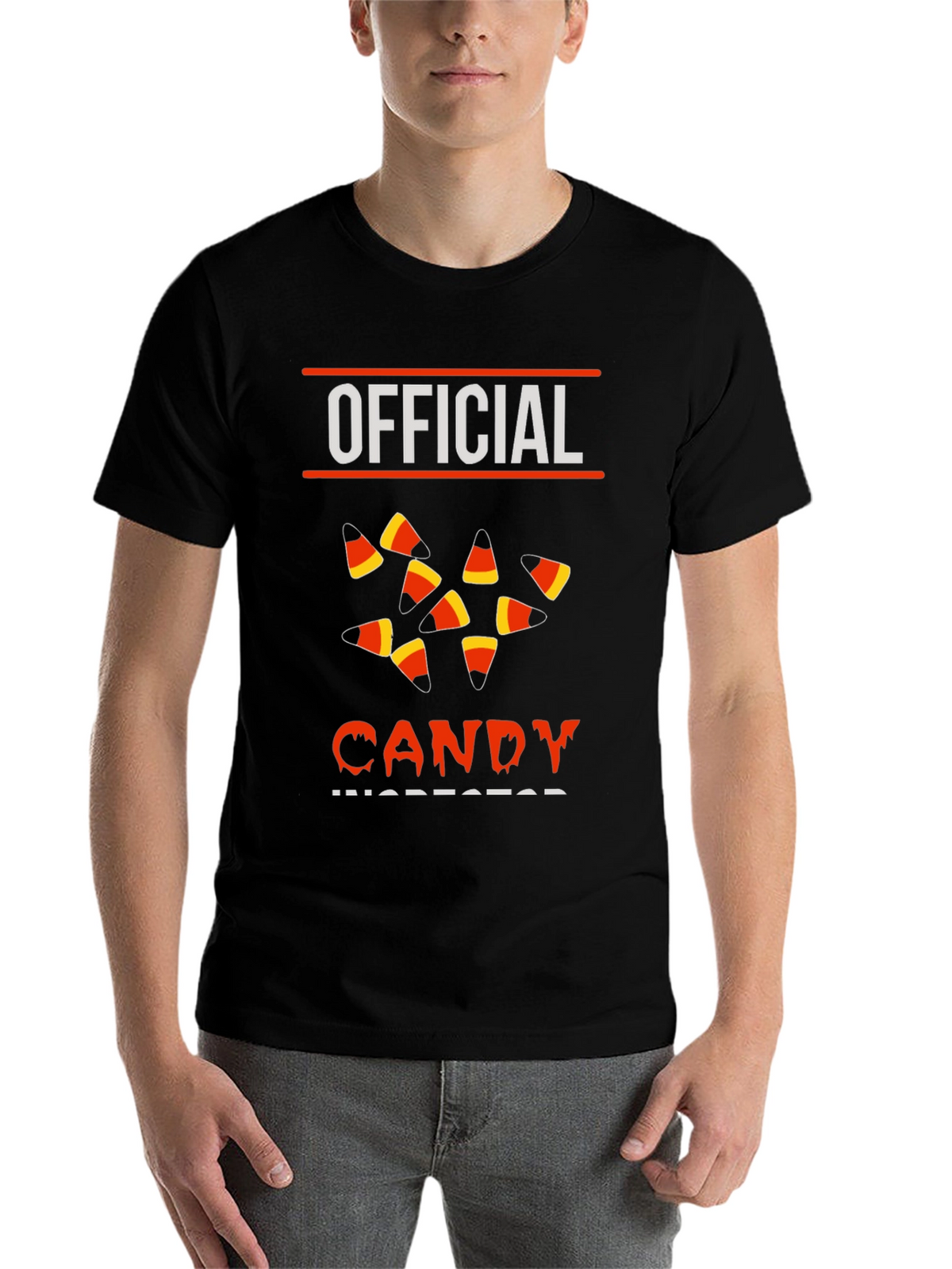 Official Candy Inspector Halloween T-Shirt