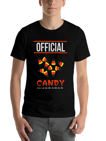 Official Candy Inspector Halloween T-Shirt
