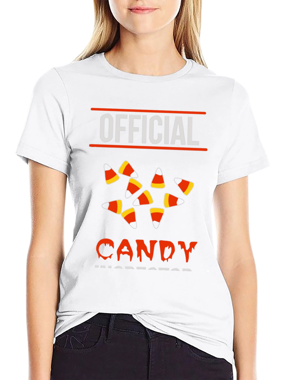 Official Candy Inspector Halloween T-Shirt