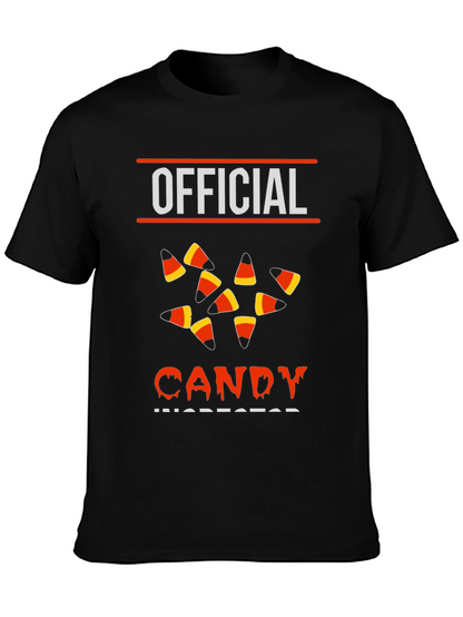 Official Candy Inspector Halloween T-Shirt